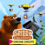 play Grizzy And The Lemmings Drone Drops