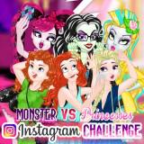 play Monster Vs Princesses Instagram Challenge