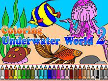 play Coloring Underwater World 2