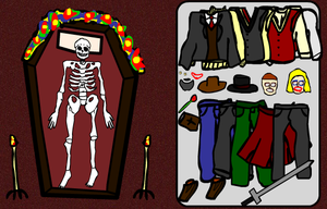 play Skeleton Dress Up