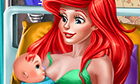 play Princess Mermaid Mommy Birth