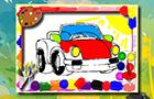 play Cartoon Cars Coloring Book