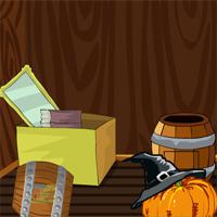 play Geniefungames Billy Halloween Pumpkin House Escape