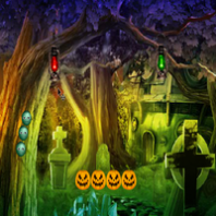 8B Halloween Forest Escape