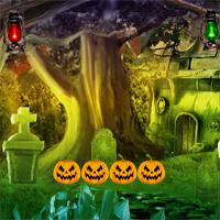 play 8Bgames Halloween Forest Escape