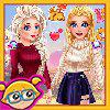 Barbie And Elsa Autumn Patterns