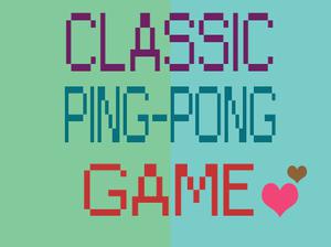 Classic Ping-Pong!