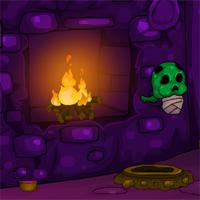 play Games4Escape Halloween Green Witch Escape 2018