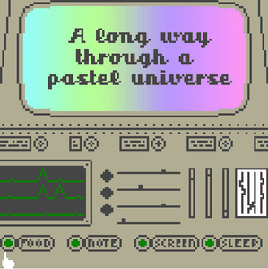 A Long Way Through A Pastel Universe