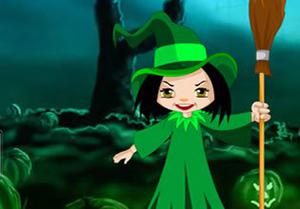 play Halloween Witch Candy Bowl Escape