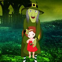 play G2R Escape Little Girl From Witch
