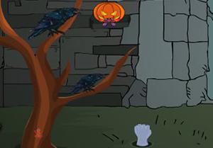 play Halloween Cemetery Escape (Games 4 Escape