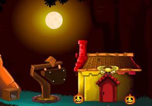 play Find Spooky Treasure Broom Stick