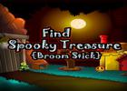 play Find Spooky Treasure Broomstick
