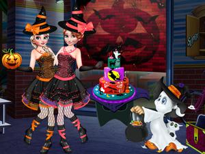 play Halloween Special Party Cake