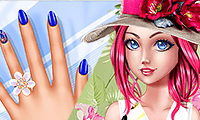 play Flower Power Manicure