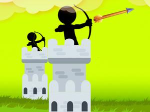 play Stickman Archer Castle