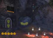 play Halloween White Cat Escape