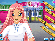 play Cute Schoolgirl Makeover