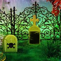 play 8Bgames Halloween Garden Escape