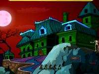 play Halloween Green House Escape