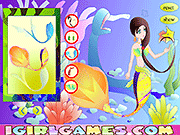 play Cute Mermaid Princess Dress Up
