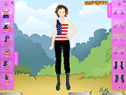 play Peppy Patriotic United States Girl