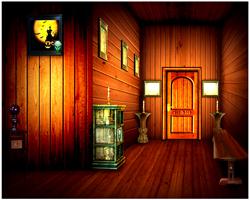 play Halloween Wooden House