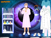 play Peppy Scientist Girl Dressup