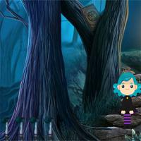 play 8Bgames Halloween White Cat Escape