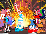 play Blossom Power Puff Dressup