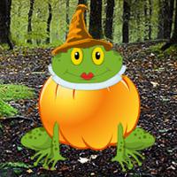 play G2R Halloween Pumpkin Frog Escape