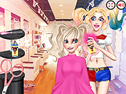 play Harley Quinn Hair And Makeup Studio