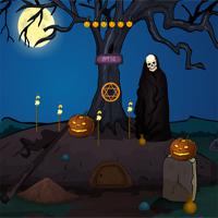 play Games4Escape Halloween Scary Ghost Rescue