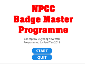 play Npcc Badge Master Programme