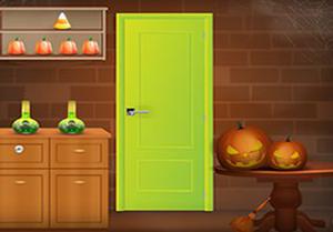 play Halloween Room Escape (Amgel Escape