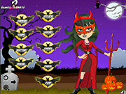 play Halloween Girl Dress Up