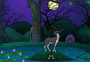 Halloween Deer Hunting Forest Escape