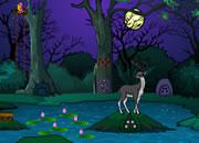 Halloween Deer Hunting Forest Escape