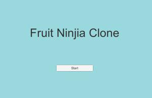 play Fruitninja Clone
