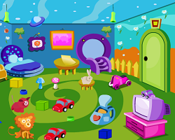 play 2D Cartoom Room Escape