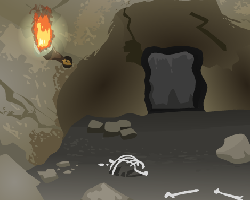 play Dark River Cave Escape