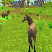 Horse Family Animal Simulator 3D