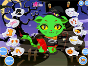 play Halloween Kitten Dressup