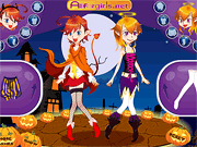 play Halloween Devil Twins