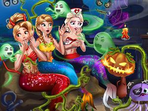 play Mermaid Haunted House