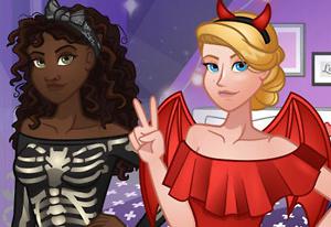 play Instagirls Halloween Dress Up