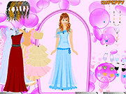 play Grey Frock Girl Dressup
