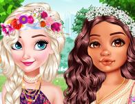 play Design My Stylish Flower Crown