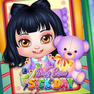 play Baby Snow Sick Day